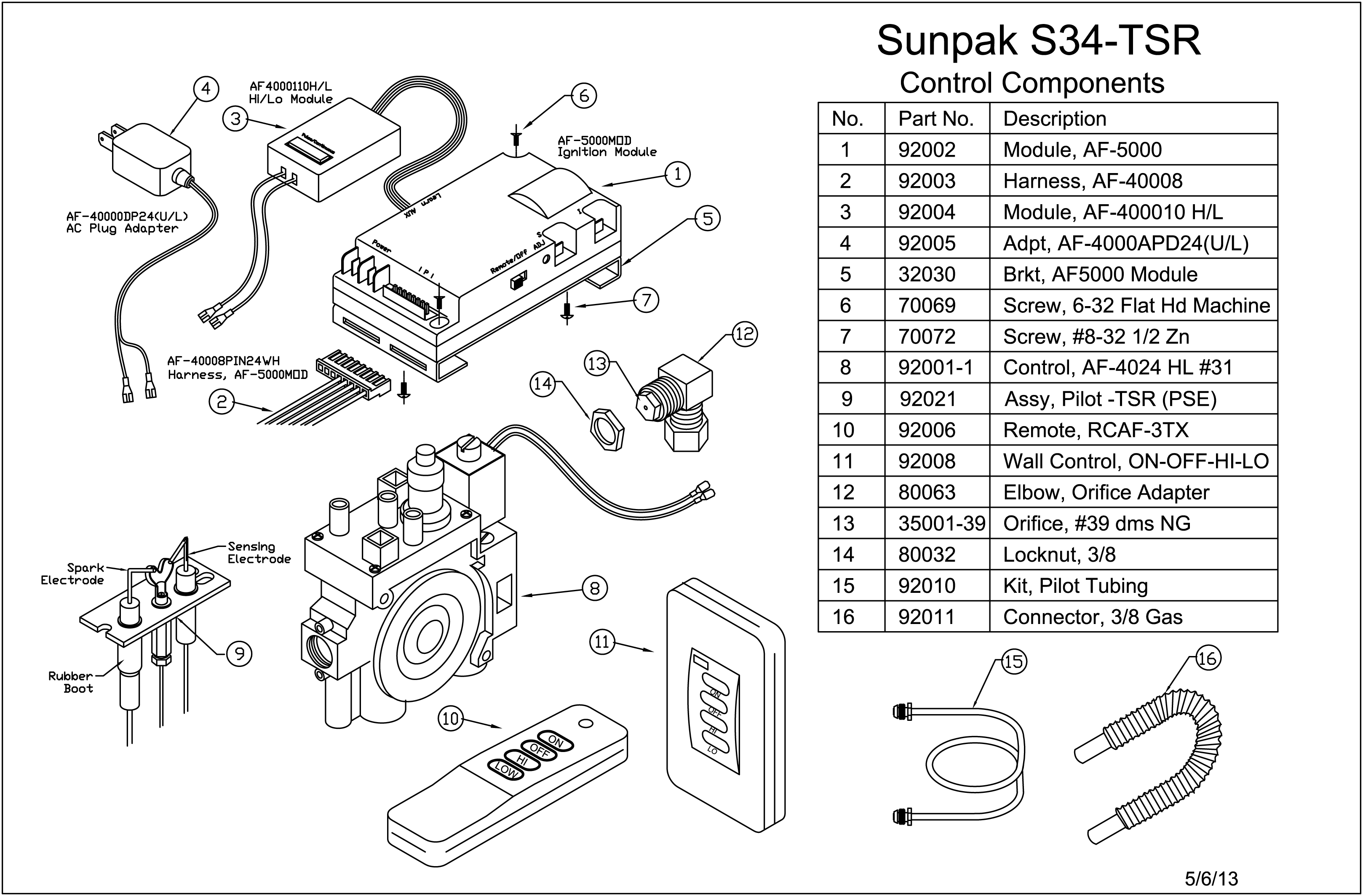 Sunpak TSR Pilot